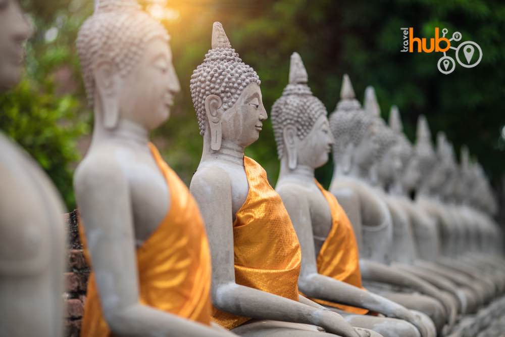 More Wat Yai Chaimongkhol - More Buddha statues that you can shake a stick at!