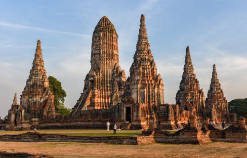 Bangkok shore excursion tour to Ayutthaya<br />
 