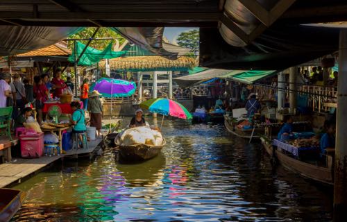 Taling Chan Floating Market